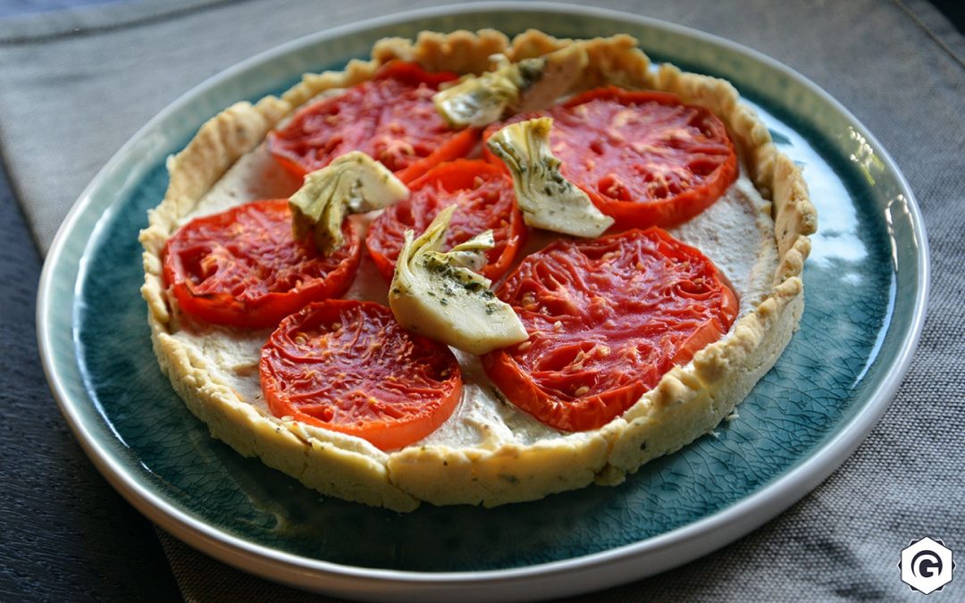 Tarte Rustique à La Tomate, Ricotta Et Moutarde - Recettes Gastronomico